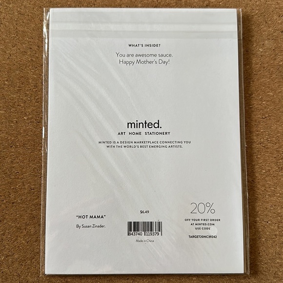 minted Mother’s Day Card - Picture 2 of 2